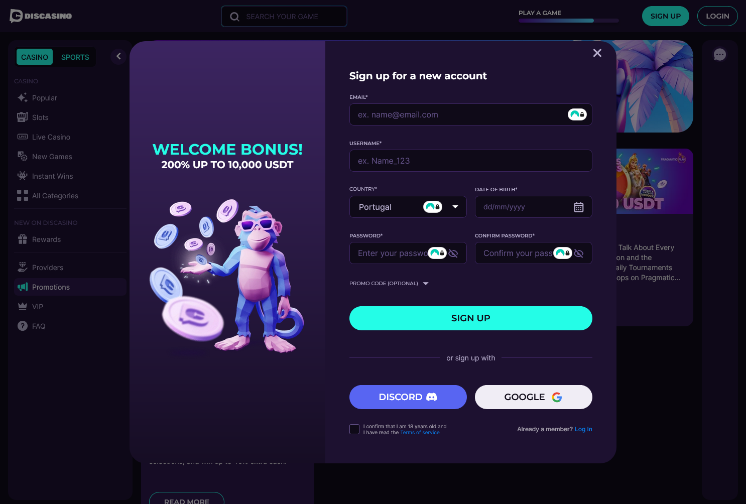 How to Sign Up