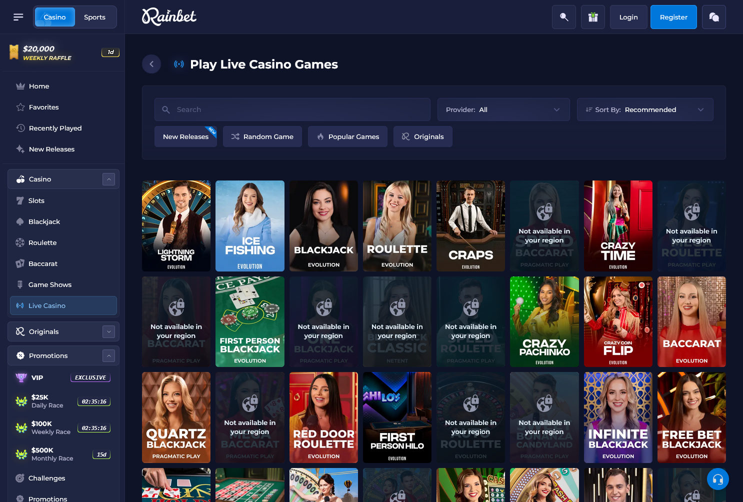 rainbet online casino rainbet