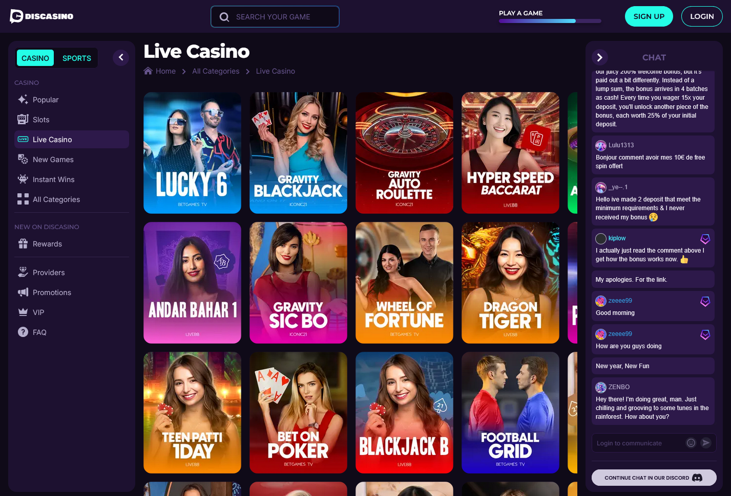 Live Casino