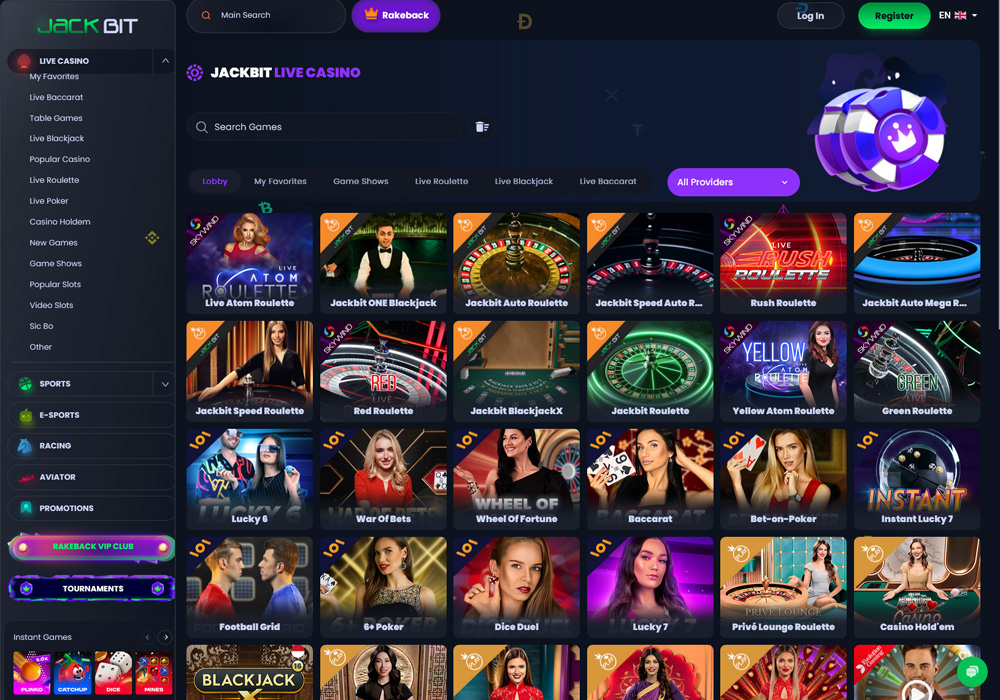 Live Casino Experience