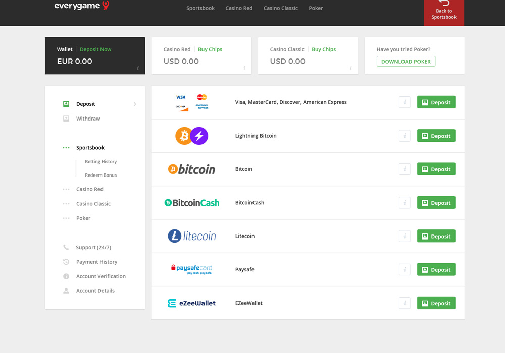Payment Methods