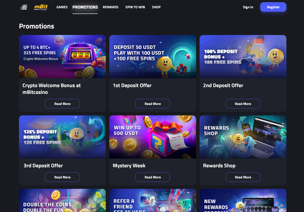 Regular Promotions