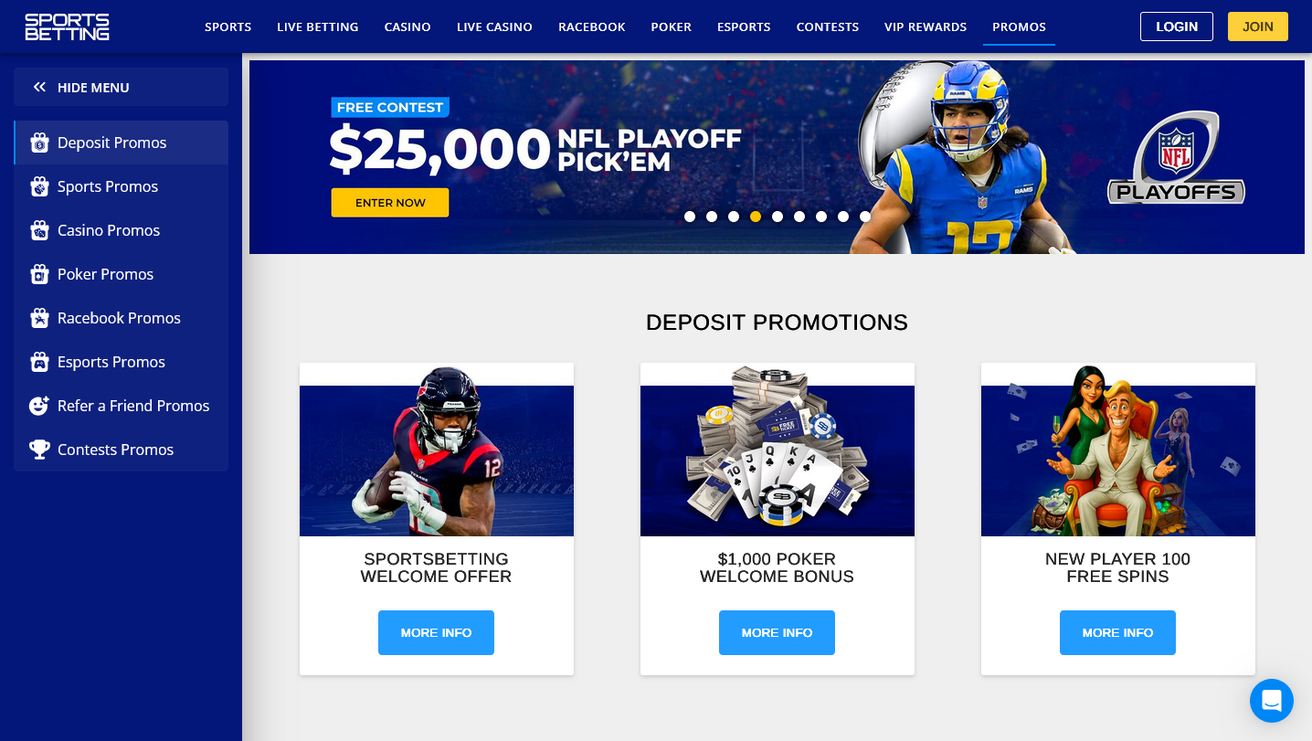 Welcome Bonuses