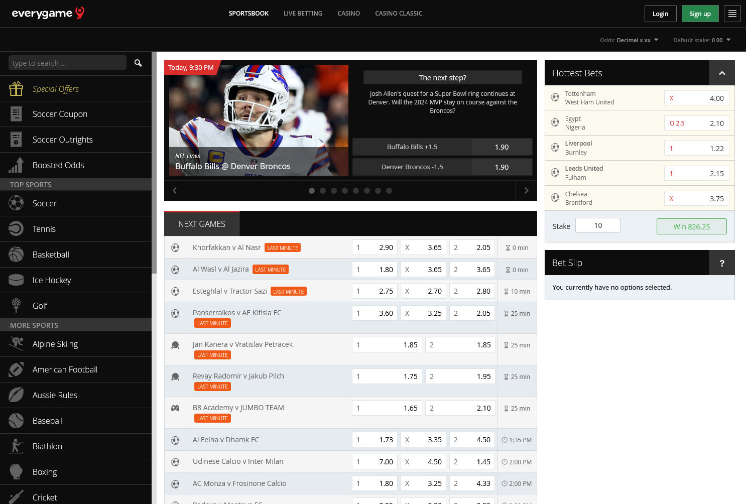 Sports Betting