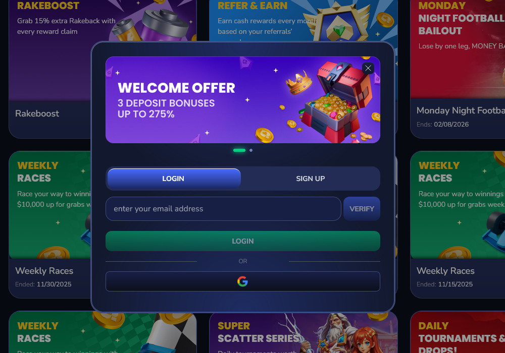 Welcome Bonus